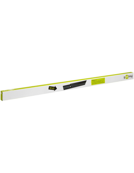 Canalina Passacavi in Alluminio per Cablaggio 33mm lunga 1