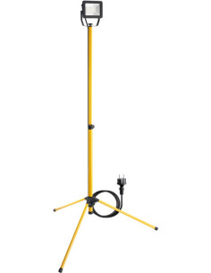 Faretto da Costruzione a LED con Treppiede Telescopico 30W