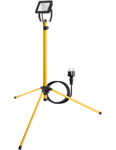 Faretto da Costruzione a LED con Treppiede Telescopico 30W