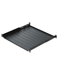 Mensola per Rack 19'' 650 mm 2U Nera 4 punti