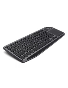 Tastiera Wireless Dual Mode Bluetooth & 2.4G per Smart TV Retroilluminata con Touchpad 2