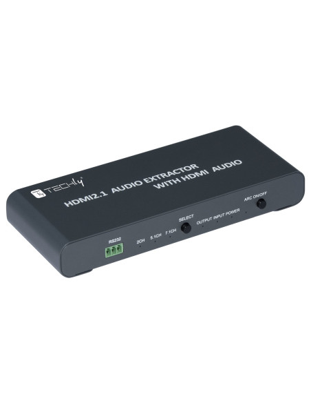 Estrattore Audio HDMI 2.1 LPCM7.1 ARC 8K Audio 3.5'' e Toslink SPDIF