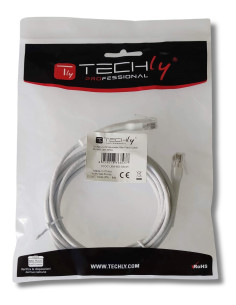 Cavo Slim Patch di Rete Pieghevole in Rame Cat.6A U/UTP 5m Bianco 2