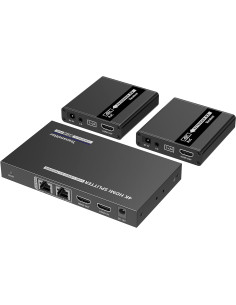 Extender Splitter HDMI 2 vie su Cavo di Rete 70 metri PoC 2