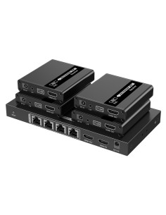 Extender Splitter HDMI 4 vie su Cavo di Rete 70 metri PoC 2