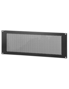 Pannello Cieco Ventilato per Armadi Rack 19'' 4U Nero