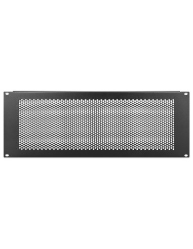 Pannello Cieco Ventilato per Armadi Rack 19'' 4U Nero