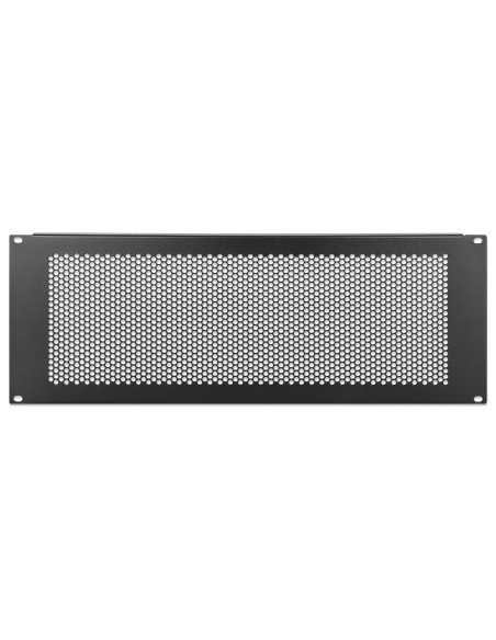 Pannello Cieco Ventilato per Armadi Rack 19'' 4U Nero