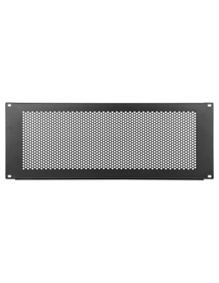 Pannello Cieco Ventilato per Armadi Rack 19'' 4U Nero