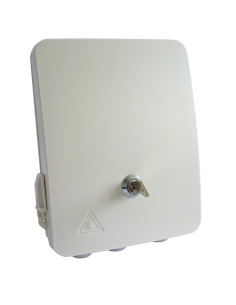 Scatola di Giunzione Fibra Ottica 8 Fibre IP54 per Applicazioni FTTX con Serratura 2