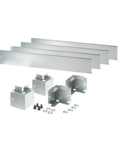 Zoccolo 600 x 600 mm per Armadi Rack Serie NextGen Grigio