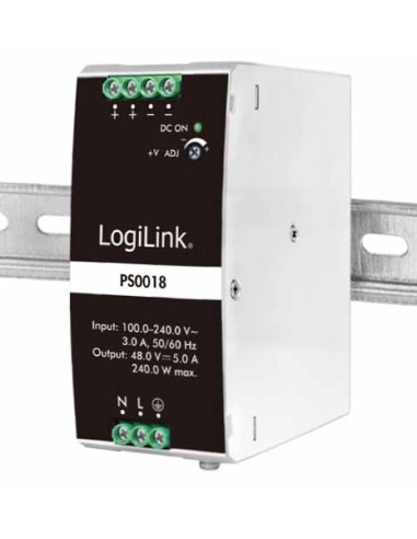 Alimentatore su Guida DIN 48V 5A 240W