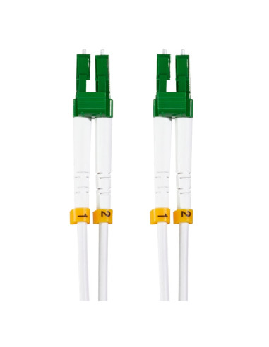 Cavo Fibra Ottica Armato Acciaio OS2 LC/APC Duplex 9/125 2m