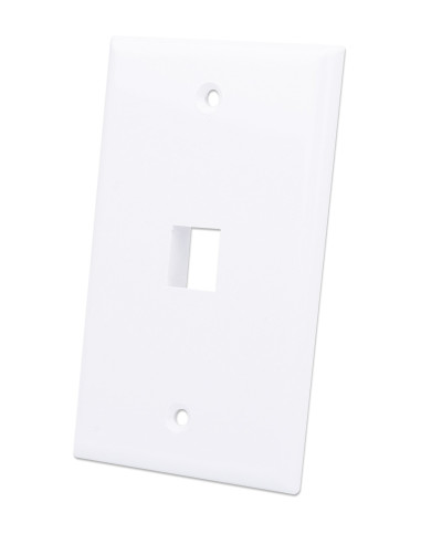 Placca Porta Frutti 1 Posto Mod.503 Bianco