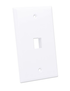 Placca Porta Frutti 1 Posto Mod.503 Bianco 2