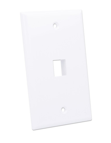 Placca Porta Frutti 1 Posto Mod.503 Bianco