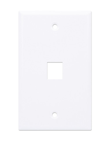 Placca Porta Frutti 1 Posto Mod.503 Bianco