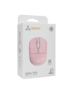 Mini Mouse Ottico Wireless 6D 3200 Dpi Rosa 2