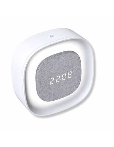 Sveglia Wireless Multifunzione con Luce Notturna Regolabile
