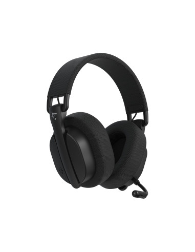 Cuffia Gaming Wireless BT con Microfono Nero FIRECREST