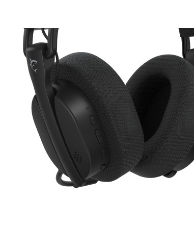 Cuffia Gaming Wireless BT con Microfono Nero FIRECREST