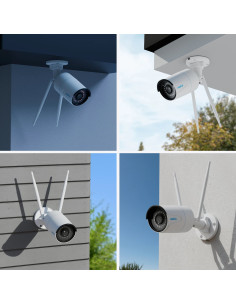 Telecamera WiFi Dual Band 5MP IP67 con Rilevamento di Persone e Veicoli 2