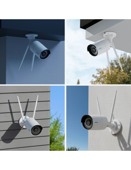 Telecamera WiFi Dual Band 5MP IP67 con Rilevamento di Persone e Veicoli