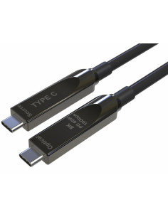 Cavo Ottico Attivo (AOC) Dati e Video USB 3.2 Gen 2 10Gbps USB-C&trade M/M Fibra Ottica 8K 10 m