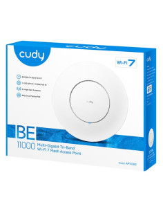 Punto di Accesso Wireless Multi-Gigabit Tri-band WiFi 7 BE11000 Mesh a Muro/Soffitto 2
