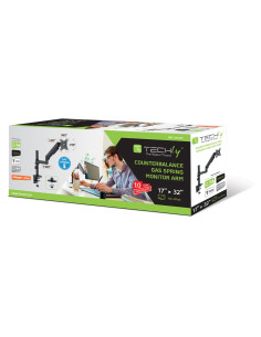 Supporto da Scrivania per Monitor 17-32'' con Molla a Gas Estensione 501 mm 2