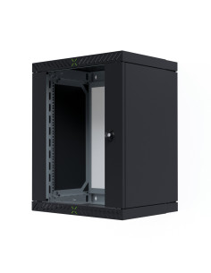 Armadio Rack 19'' a Muro 15U da Assemblare Profondit&agrave 400-600 mm Nero