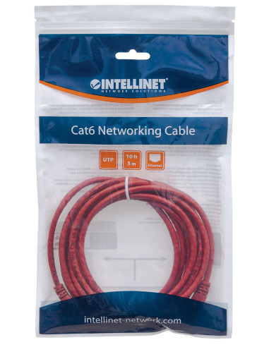Cavo di rete Patch in Rame Schermato Cat. 5e Rosso F/UTP 7