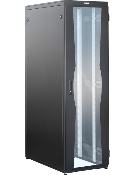 Armadio NetRack 19'' 600x600 42 Unit&agrave Nero da Assemblare