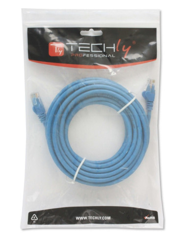 Cavo di Rete Patch in Rame Cat.6 Blu UTP 2m