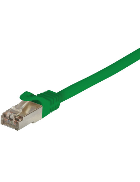 Cavo di Rete Patch in Rame Cat. 6A SFTP LSZH 1 m Verde