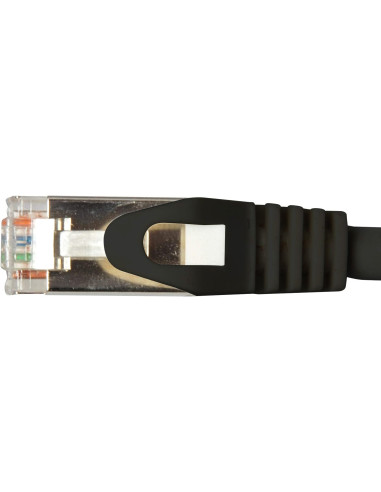 Cavo di Rete Patch in Rame Cat. 6A SFTP LSZH 5 m Nero