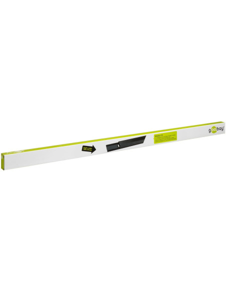 Canalina Passacavi in Alluminio per Cablaggio 33mm lunga 1