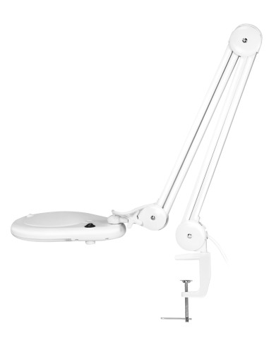 Lampada LED con Lente d'ingrandimento a 5 Diottrie Attacco a Morsetto