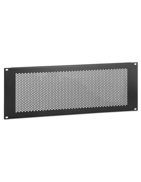 Pannello Cieco Ventilato per Armadi Rack 19'' 4U Nero