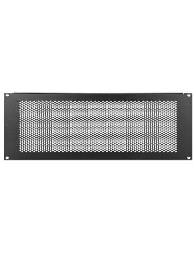 Pannello Cieco Ventilato per Armadi Rack 19'' 4U Nero