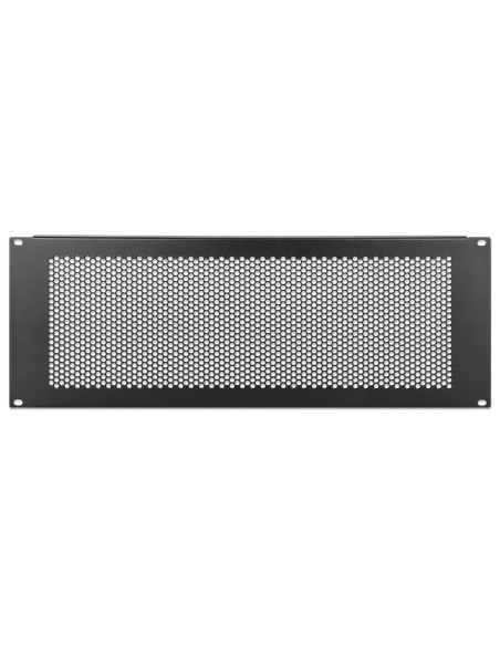 Pannello Cieco Ventilato per Armadi Rack 19'' 4U Nero