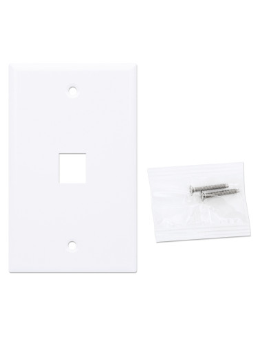 Placca Porta Frutti 1 Posto Mod.503 Bianco