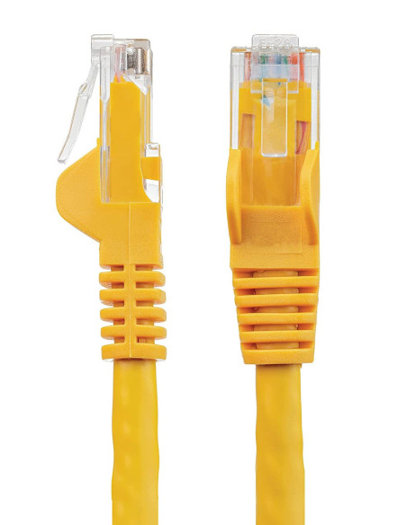 Cavo di rete Patch in Rame Cat. 5e Giallo UTP 10 m