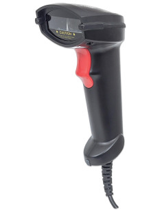 Lettore Laser Barcode Professionale USB Nero