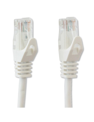 Cavo di rete Patch in CCA Cat.6 Bianco UTP 1m