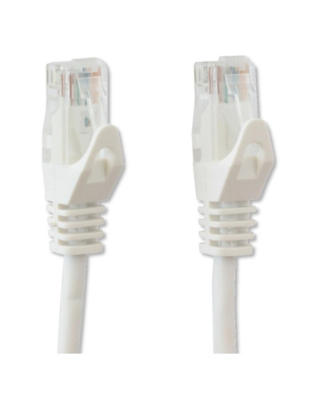 Cavo di rete Patch in CCA Cat.6 Bianco UTP 1m