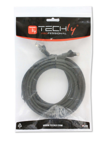 Cavo di Rete Patch in Rame Cat.6 Nero UTP 1