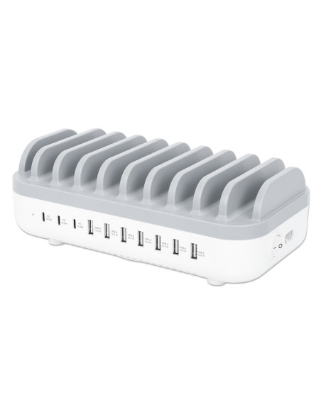 Docking Station Stazione di Ricarica 10 Porte USB 120W