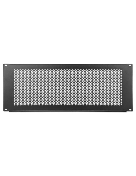 Pannello Cieco Ventilato per Armadi Rack 19'' 4U Nero