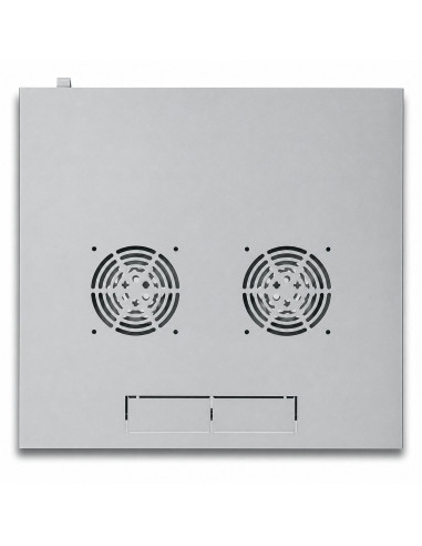 Armadio Rack 19'' a Muro 6U prof. 450 Grigio Assemblato